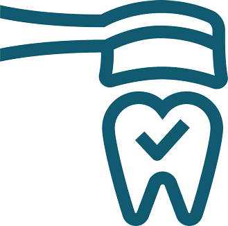 Quad&nbsp;Stream reinigt zwischen den Z&auml;hnen