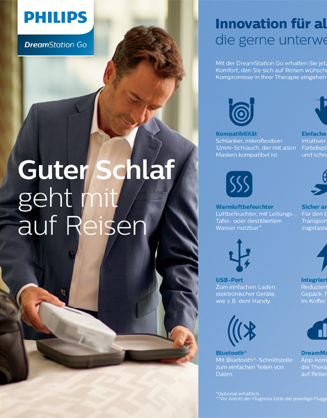 Philips DreamStation Go Brosch&uuml;re