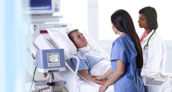 Schlaftherapie und au&szlig;erklinische Beatmung