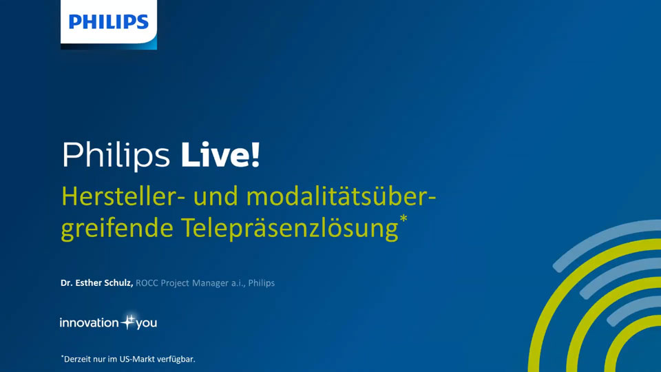 Hersteller- und modalit&auml;ts&uuml;bergreifende Telepr&auml;senzl&ouml;sung