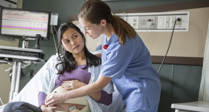 Miniaturbild &Uuml;berwachung von Mutter und Kind